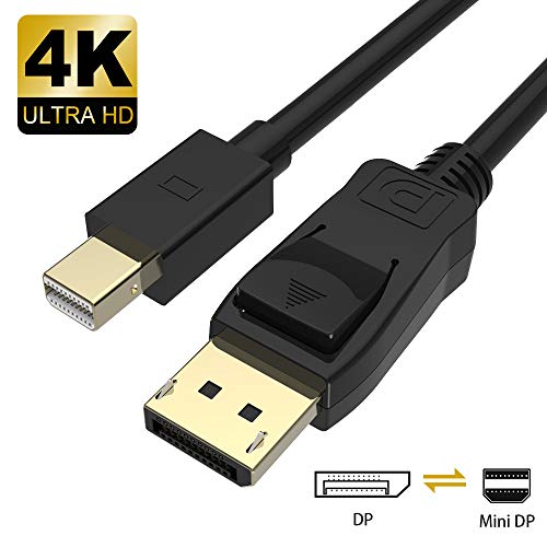 Cable Mini DisplayPort a DisplayPort,GlobaLink Cable Mini DP a DP 1.2 4K Resolución 60Hz Thunderbolt Compatible con iMac, Surface,Lenovo,DELL,Alienware,Acer,ASUS,HP,Chromebook Pixel,Monitor - 2M Negro Cable Mini DisplayPort a DisplayPort,GlobaLink Cable Mini DP a DP 1.2 4K Resolución 60Hz Thunderbolt Compatible con iMac, Surface,Lenovo,DELL,Alienware,Acer,ASUS,HP,Chromebook Pixel,Monitor - 2M Negro