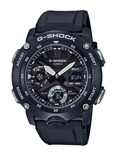 Casio Reloj Analógico-Digital para Unisex Adultos de Cuarzo con Correa en Resina GA-2000S-1AER Casio Reloj Analógico-Digital para Unisex Adultos de Cuarzo con Correa en Resina GA-2000S-1AER