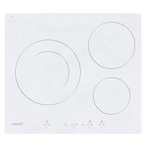 CATA IB 6203 WH Integrado Con - Placa (Integrado, Con placa de inducción, Blanco, 1200 W, Alrededor, 16 cm)