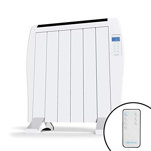 Cecotec Emisor Térmico Ready Warm 1200 Thermal. 6 Elementos, 3 Modos de funcionamiento, Temporizador, Mando a Distancia, Pantalla LED, 900 W Cecotec Emisor Térmico Ready Warm 1200 Thermal. 6 Elementos, 3 Modos de funcionamiento, Temporizador, Mando a Distancia, Pantalla LED, 900 W
