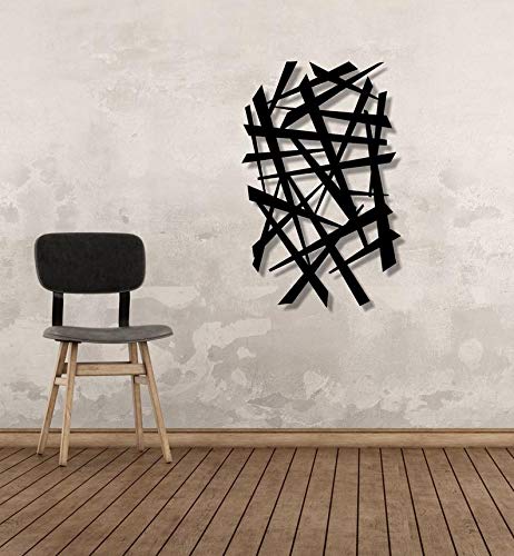 Ced454sy - Arte de pared de metal abstracto para colgar en la pared, hecho de metal de acero para colgar en la pared, escultura de pared de metal, arte interior y exterior Ced454sy - Arte de pared de metal abstracto para colgar en la pared, hecho de metal de acero para colgar en la pared, escultura de pared de metal, arte interior y exterior