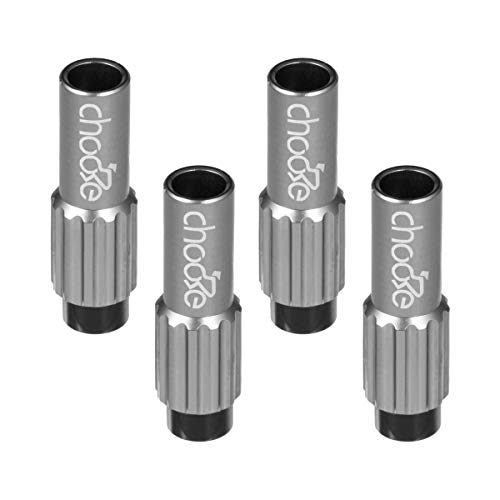 Chooee 4pcs para Bicicleta de montaña Bicicleta de Carretera Desviador Cambio Ajustable Tornillos,Gris Chooee 4pcs para Bicicleta de montaña Bicicleta de Carretera Desviador Cambio Ajustable Tornillos,Gris