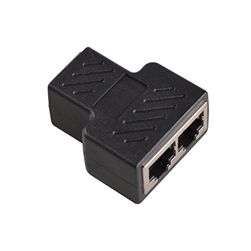 Conectores Splitter RJ45 Adaptador 1 a 2 Ethernet Splitter Coupler Enchufe doble HUB Interface Contacto Modular Plug Connect Red LAN Internet Cat5 Cat5e Cat6 Cat7 Cables para PC portátil Conectores Splitter RJ45 Adaptador 1 a 2 Ethernet Splitter Coupler Enchufe doble HUB Interface Contacto Modular Plug Connect Red LAN Internet Cat5 Cat5e Cat6 Cat7 Cables para PC portátil
