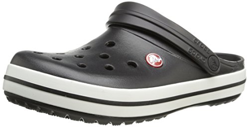 Crocs Crocband, Zuecos Unisex Adulto, Black, 43/44 EU Crocs Crocband, Zuecos Unisex Adulto, Black, 43/44 EU