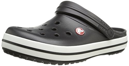 Crocs Crocband, Zuecos Unisex Adulto, Black, 43/44 EU