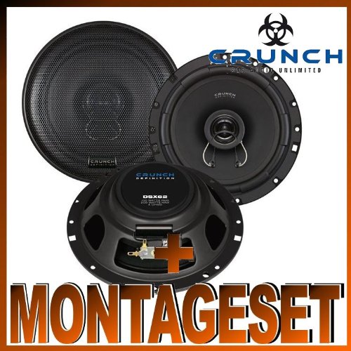 Crunch DSX 62 – Altavoz para Audi TT Tipo 8 N Bj. 1998 – 2006 Puertas Delantero