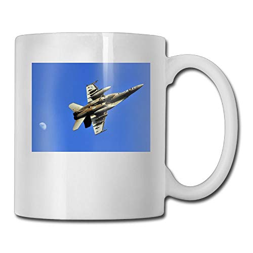Daawqee Tazas Coffee Mug The Fighter Plane Mugs Cool Ceramic Coffee Tea Cups Double-side Printing 11oz
