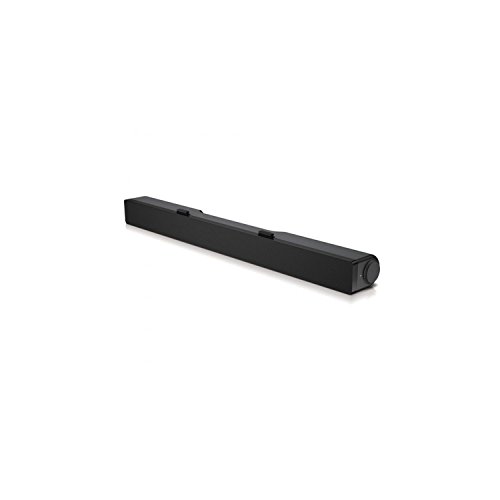 Dell AC511 - Barra de Sonido USB (2.5 W, USB, 3.5 mm), Color Negro