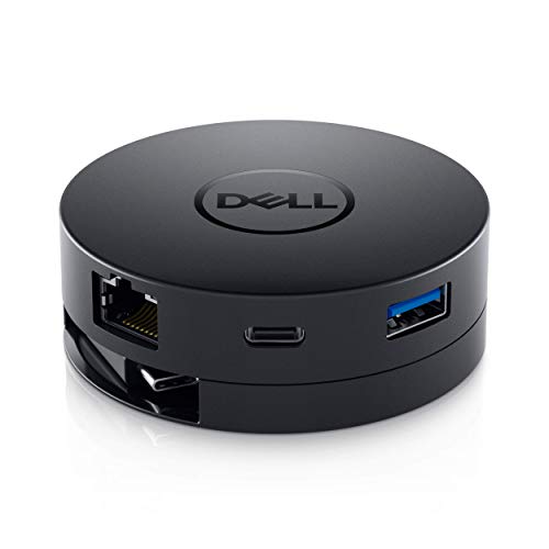 Dell DA300 - Adaptador portátil USB-C,usb 3.0 (3.1 gen 1) type-c negro, usb 3.0 (3.1 gen 1) type-c