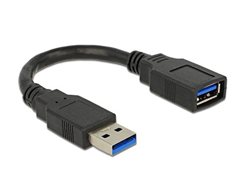 DeLOCK 82776 - Cable USB de 15 cm, Negro