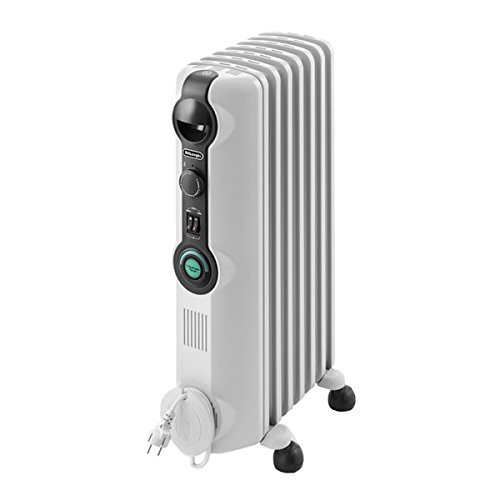 De'longhi RADIA S Radiador con Comfort-Temp, 7 Elementos, Blanco y Negro De'longhi RADIA S Radiador con Comfort-Temp, 7 Elementos, Blanco y Negro