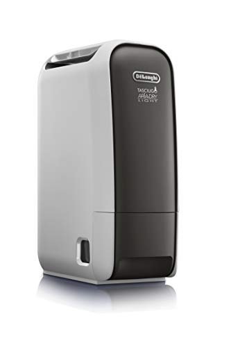 De'Longhi Tasciugo AriaDry Light DNS65 Deshumidificador Ionizador, Depósito 2.8 L, Capacidad de Extracción 6 L/d, Filtro Antipolvo, Función Secado de Ropa, Silencioso, Compacto, Blanco De'Longhi Tasciugo AriaDry Light DNS65 Deshumidificador Ionizador, Depósito 2.8 L, Capacidad de Extracción 6 L/d, Filtro Antipolvo, Función Secado de Ropa, Silencioso, Compacto, Blanco