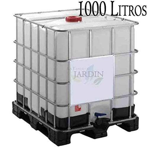 DEPOSITO 1000 litros transporte líquidos sobre palet. Largo 120 cm, Ancho 100 cm, Alto 117 cm. DEPOSITO 1000 litros transporte líquidos sobre palet. Largo 120 cm, Ancho 100 cm, Alto 117 cm.