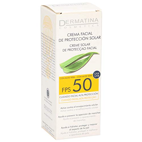 DERMATINA crema facial de protección solar spf 50 tubo 50 ml DERMATINA crema facial de protección solar spf 50 tubo 50 ml