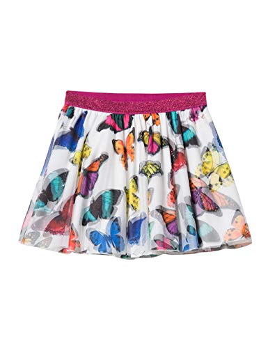 Desigual Girl Knit Skirt Evase (Fal_balsareny) Falda, Blanco (White 1000), 152 (Talla del Fabricante: 11/12) para Niñas