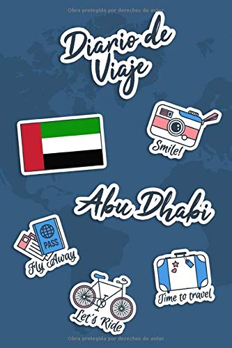Diario de Viaje Abu Dhabi: Diario de Viaje | 106 páginas, 15.24 cm x 22.86 cm | Para acompañarle durante su estancia.