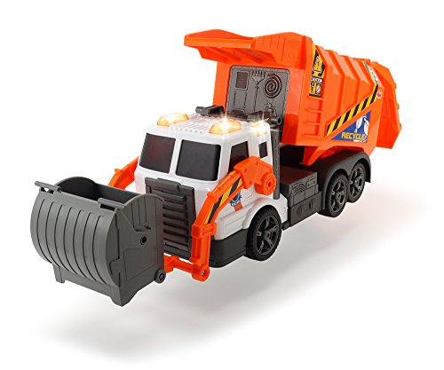 Dickie - Camión de Basura Naranja (3308369)