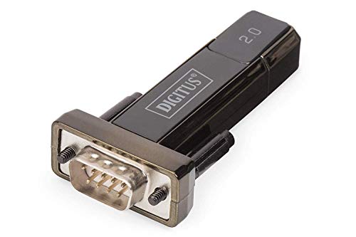 Digitus DA-70156 - Adaptador USB 2.0  a Serial  , negro