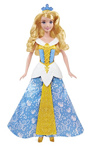 Disney Princesas Muñeca Bella Durmiente con Vestido mágico (Mattel CBD13)