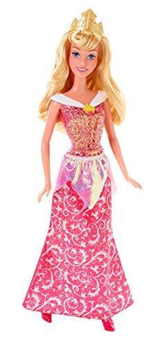 Disney Princesas Muñeca, Princesa Purpurina Bella Durmiente (Mattel CFB76)