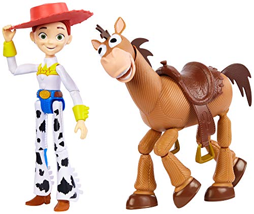 Disney Toy Story 4 Pack de 2 Muñecos, Jessie y Perdigón , Juguetes Niños +3 Años (Mattel Gjh82) Disney Toy Story 4 Pack de 2 Muñecos, Jessie y Perdigón , Juguetes Niños +3 Años (Mattel Gjh82)