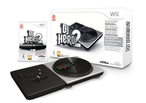 DJ Hero 2 turntable bundle, controller and game (available in English, French and German) [Importación Inglesa]
