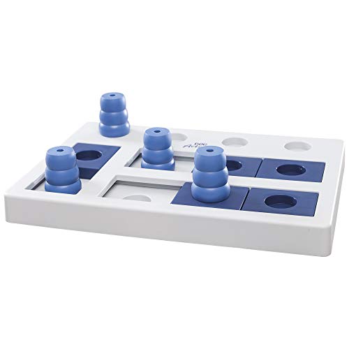 Dog Activity Chess, 40x10x27 cm, Niv.3, Azul/Blanco