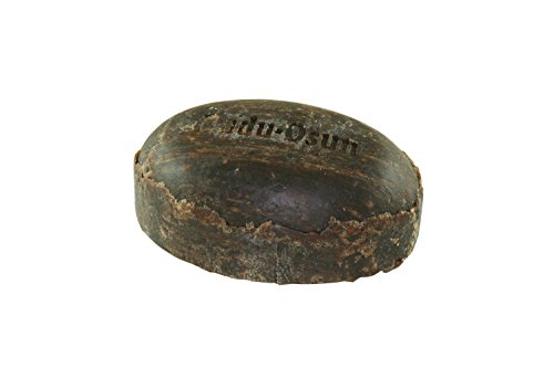 D.O.M. Jabón negro natural DUDU-Osun de la fábrica de madera de olivo, 25 g