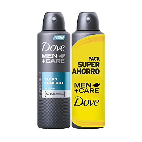 Dove Men Pack Ahorro Desodorante Clean Comfort (2 X 200 ml)