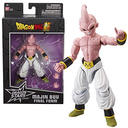 Dragon Ball- Super Kid BUU Figura de acción Deluxe, Color (Bandai 36188)