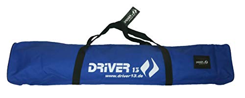 Driver13 Bolsa de esquí 120 cm para niños (también snowblades y Bigfoots) Azul