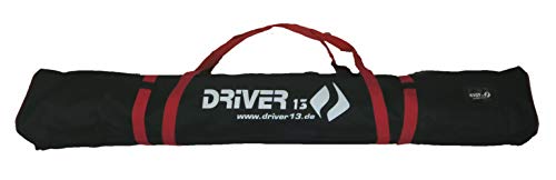Driver13 Bolsa de esquí 160 cm Negro-Rojo