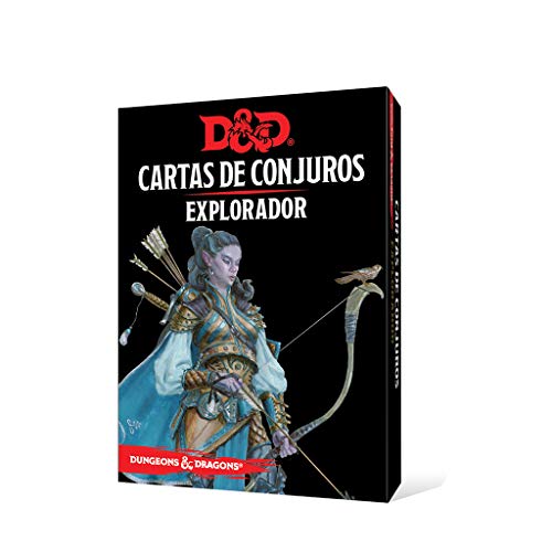 Dungeons & Dragons- Dungeons and Dragons: Explorador - Cartas de Conjuros - Castellano, Color (Edge Entertainment EEWCDD87)