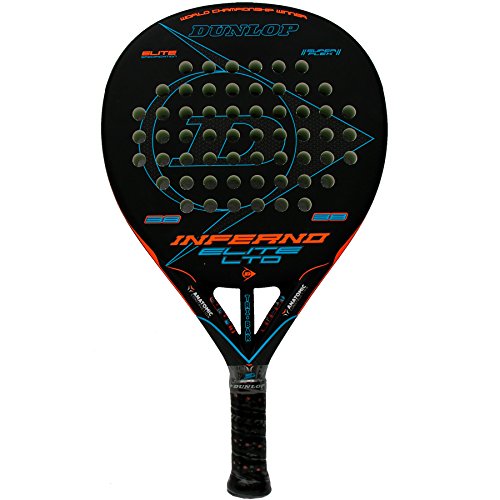 Dunlop Pala de pádel Inferno Elite LTD Orange - Blue Dunlop Pala de pádel Inferno Elite LTD Orange - Blue