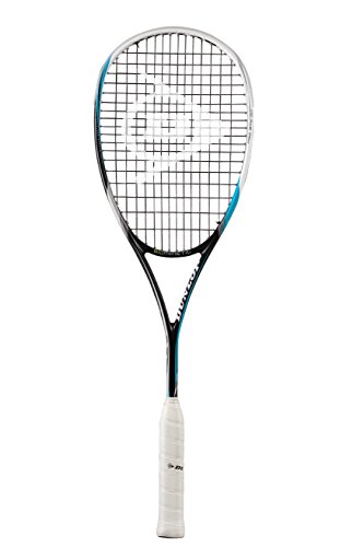 Dunlop Squashschläger Biomimetic Pro GTS 130 - Raqueta de Squash, Color Negro/Blanco, Talla L/XL