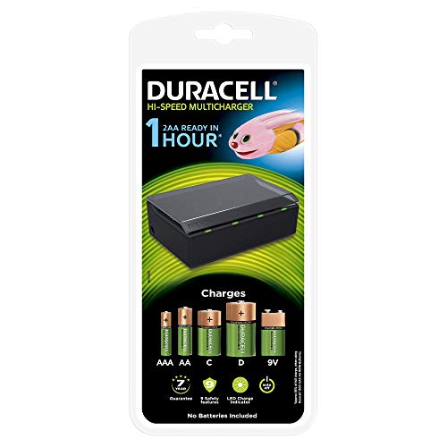 Duracell - Cargador de pilas en 1 hora, 1 unidad