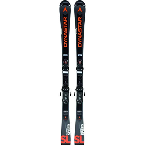 DYNASTAR Speed Team Pro Open - Esquís con Fijaciones Nx Jr7 Liteframe, Color Negro, Negro, 127 cm