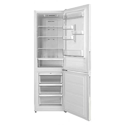 Edesa EFC-1821 NF WH nevera y congelador Independiente Blanco 295 L A+ - Frigorífico (295 L, Antiescarcha (nevera), T, 4 kg/24h, A+, Blanco)