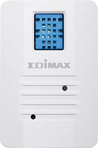 Edimax WS-2003P - Sensor de temperatura y humedad (AAA, 44 mm, 25 mm, 66 mm, 0-40 °C, FCC, CE)