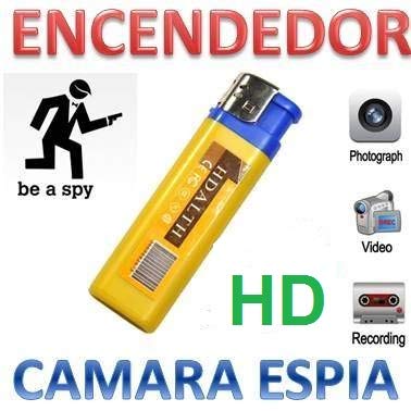 Electrolandia® Mechero Camara Espia HD
