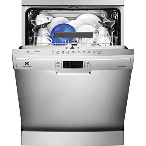 Electrolux ESF5535LOX lavavajilla Independiente 13 cubiertos A+++ - Lavavajillas (Independiente, Tamaño completo (60 cm), Acero inoxidable, Gris, Botones, LCD)