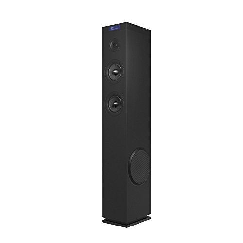 Energy Sistem Tower 8 g2 Black - Sistema de sonido en torre (120 W, USB/microSD/FM, entrada óptica, LCD display, Bluetooth) negro