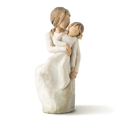 Enesco Willow Tree - Figurina Madre Y Hija, de Resina, 16 cm, Multicolor