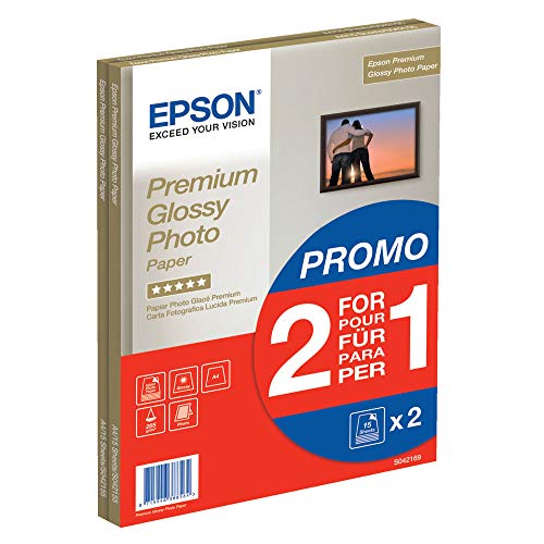 Epson C13S042169 - Pack de 30 hojas de papel fotográfico A4