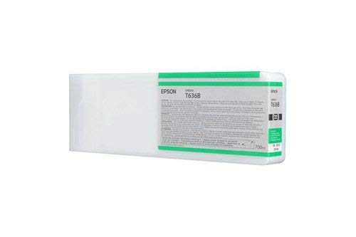 Epson C13T636B00 / T636B - Cartucho de tinta para Stylus Pro 9900 SpectroProofer, color verde, 700 ml