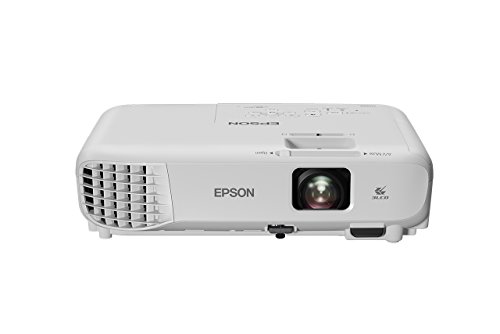 Epson EB-X05 - Proyector XGA, Pantalla de hasta 300 pulgadas, 3.300 lúmenes, Tecnología 3LCD, Blanco