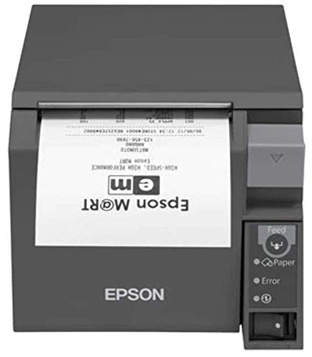 Epson TM-T70II (024C0) Térmico POS Printer 180 x 180 dpi - Terminal de Punto de Venta (Térmico, POS Printer, 250 mm/s, 180 x 180 dpi, Negro, 360000 h)