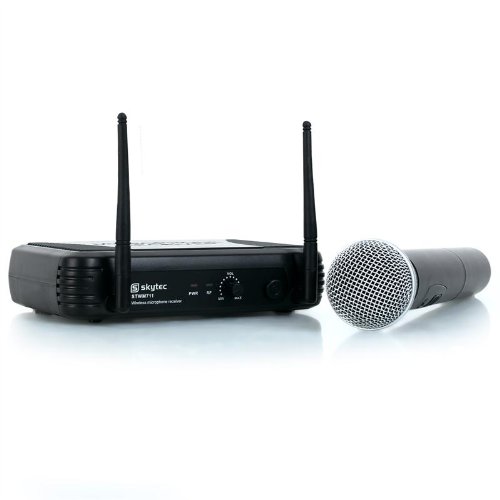Equipo de microfonía inalámbrico Skytec STWM711-1 canal