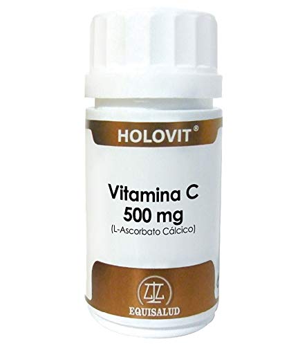 Equisalud Holovit Vitamina C 500 Mg L-Ascorbato Cálcico - 50 Cápsulas