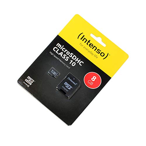Ericsson Xperia X2, Tarjeta de Memoria microSDHC 8GB, Clase 10, High Speed, Adaptador SD, Velocidad r pida para Lectura y Escritura